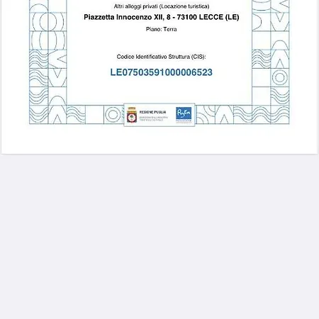 La Casetta Ferienhaus Lecce